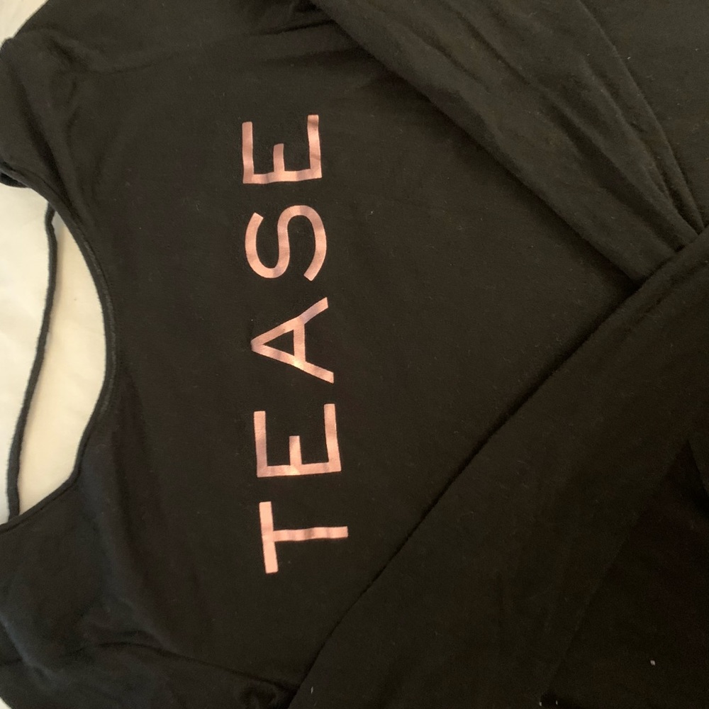tease long sleeve dress
